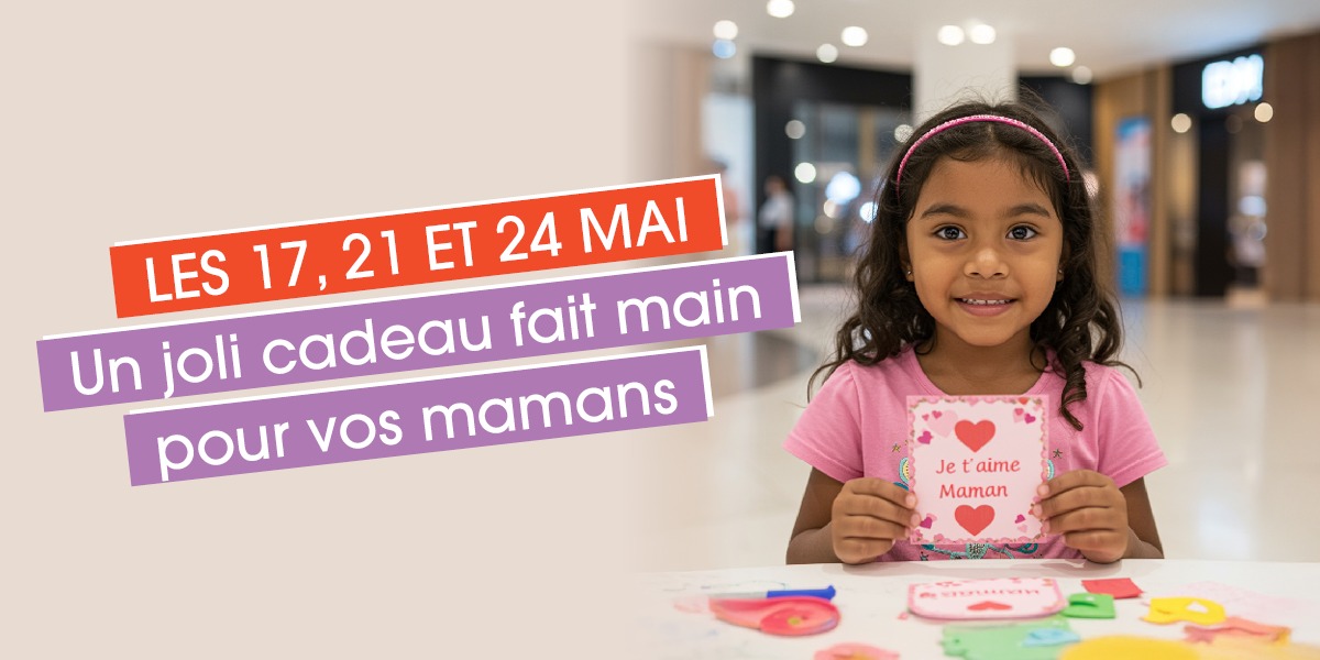 Fête des Mères à CAP SACRE CŒUR : des ateliers gratuits pour des cadeaux faits avec amour ! 