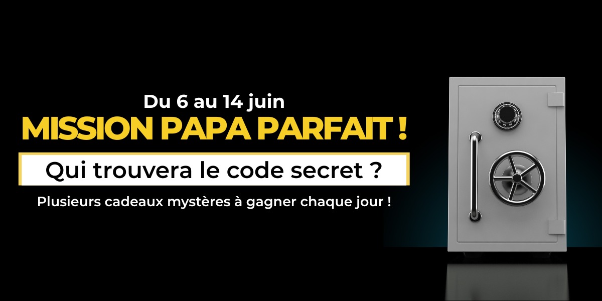 🔐 Mission CODE SECRET : Trouvez la combinaison et ouvrez la Gift Box du Papa Parfait !