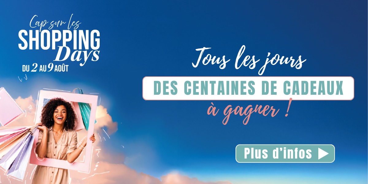 🎁 Les Jeux des Shopping Days : des centaines de cadeaux à gagner tous les jours !