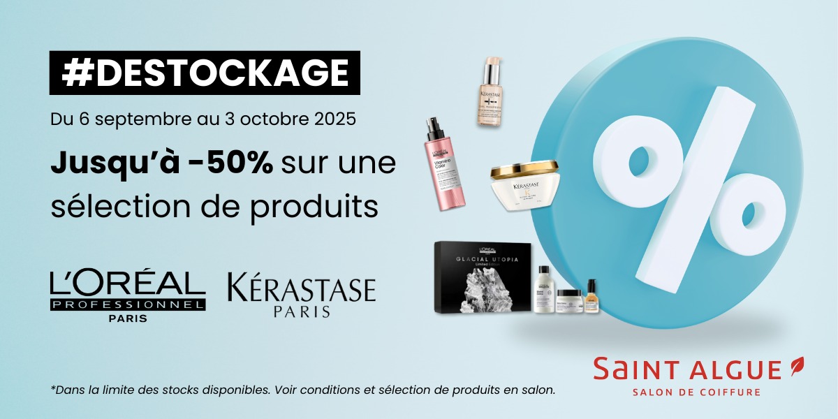 Saint-Algue : jusqu’à -50% sur une sélection de produits