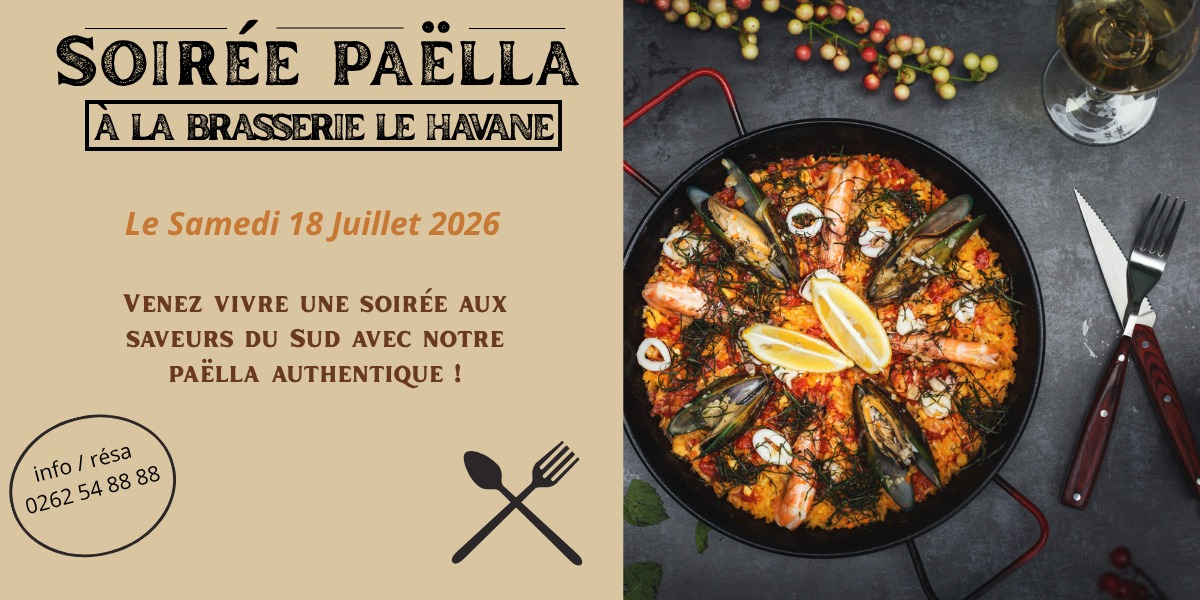 🍴 Soirée Paella au Havane