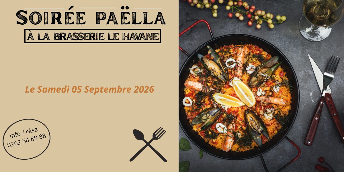 🍴 Soirée Paella au Havane