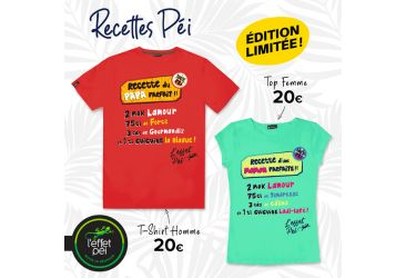 T-shirts Recettes Péi