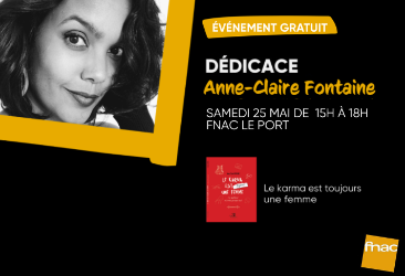Séance de dédicace Anne-Claire Fontaine