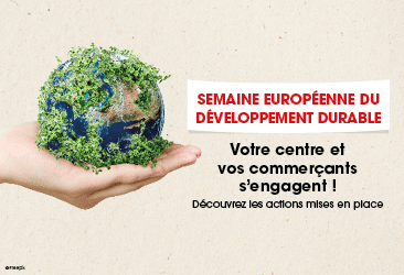 Votre centre et vos commerçants s’engagent ! 🌍🌳