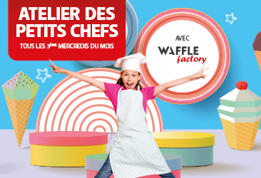 L'atelier des Petits Chefs avec Waffle Factory ! 🧇