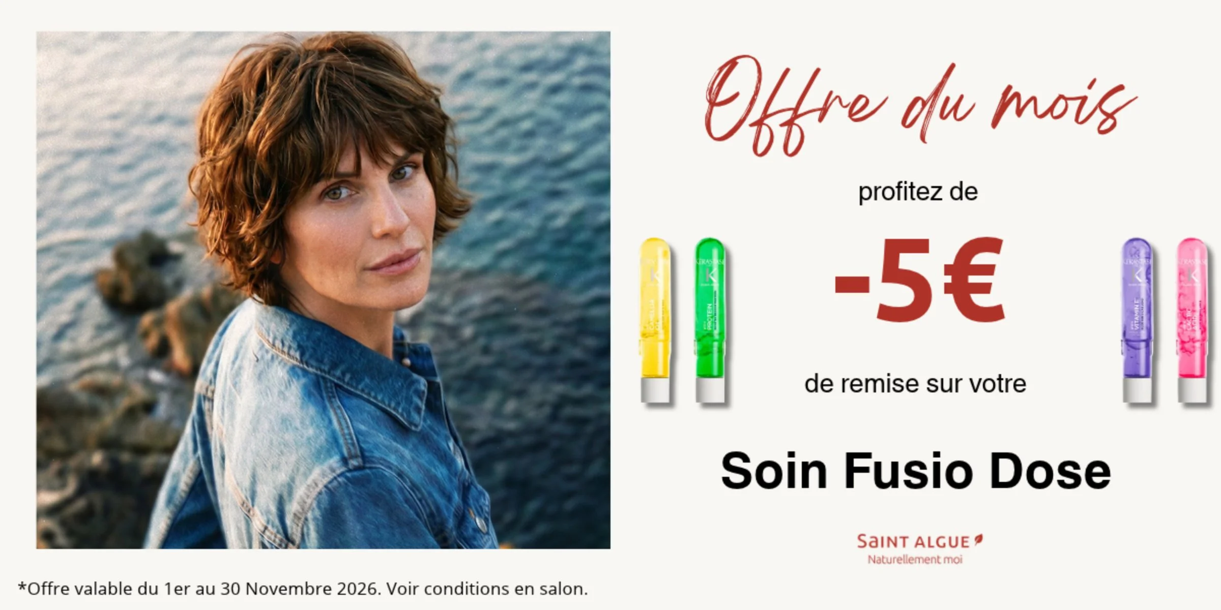 Offre de novembre chez Saint Algue