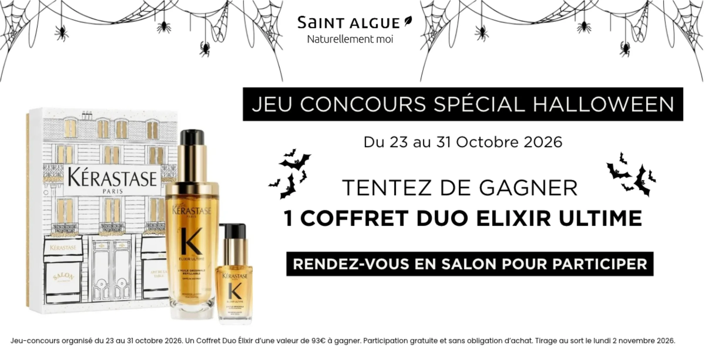 Jeu concours spécial Halloween – Saint Algue 